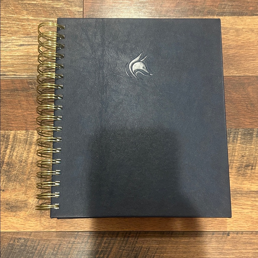 Clever Fox Navy Blue Budget Planner